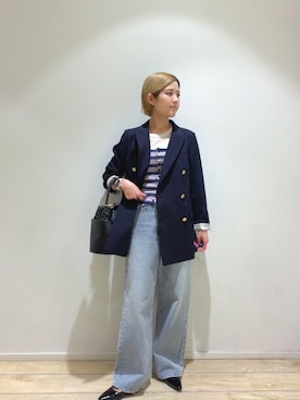 Ayumiさん（レディース・156cm）の春コーディネート