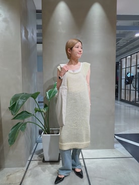 Ayumiさん（レディース・156cm）の春コーディネート