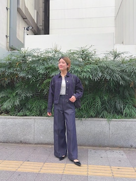 「RODE SKO（ロデスコ）のアイテム」を使った、Ayumiさん（レディース・156cm）の冬コーディネート