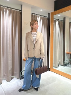 Ayumiさん（レディース・156cm）の春コーディネート