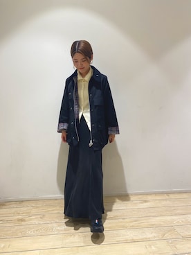 「季節の変わり目羽織コーデ」｜「アイテム（ジャケット/アウター）」を使った、Ayumiさん（レディース・156cm）の秋コーディネート