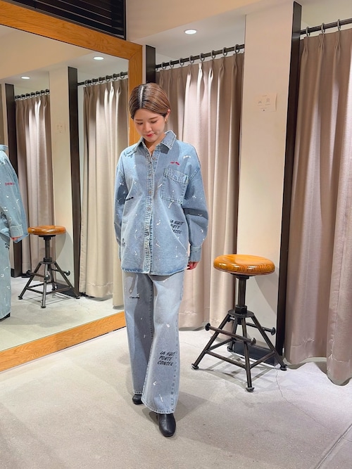 別注』PICCADILLY×URBAN RESEARCH 刺繍デニムパンツ（デニムパンツ