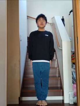 「アイテム（パンツ）」を使った、りゅうきくんさん（メンズ・158cm・10代）の秋コーディネート