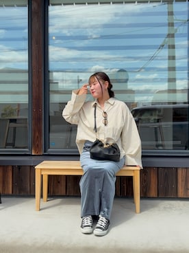 「A part by（アパートバイ）のアイテム」を使った、cooco0913さん（レディース・159cm）の夏コーディネート