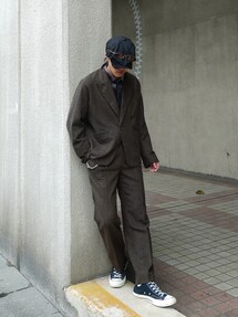c-boy style ジャケットシャツネクタイコーデ　グランパコア c-boy style ジャケットシャツネクタイコーデ グランパコア
