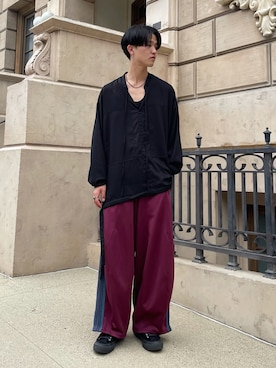 「ANEI（アーネイ）のアイテム」を使った、wataruさん（メンズ・175cm）の夏コーディネート