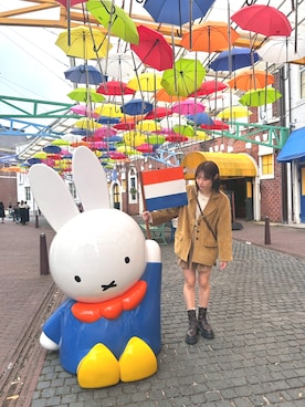 「Kastane（カスタネ）のアイテム」を使った、mimiさん（レディース・157cm）の冬コーディネート