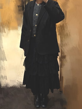 さのさん（レディース・163cm）の冬コーディネート