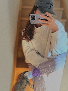 「DOPE（ドープ）のアイテム」を使った、🤎y℃さん（レディース・163cm）の冬コーディネート