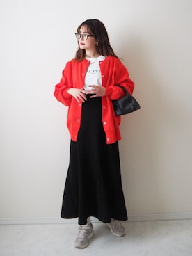 「アイテム（その他）」を使った、omi*さん（レディース・161cm）の春コーディネート