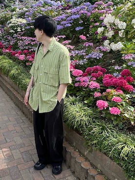 Taisei Yamazakiさん(メンズ・164cm)の夏コーディネート