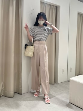 saeさん（レディース・159cm）の春コーディネート