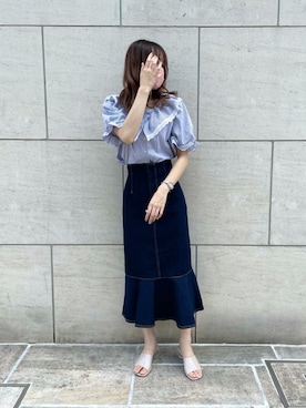 saeさん（レディース・159cm）の夏コーディネート