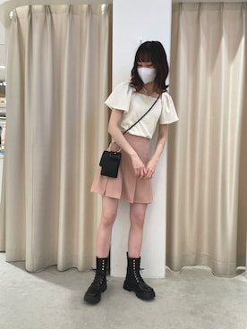 saeさん（レディース・159cm）の夏コーディネート