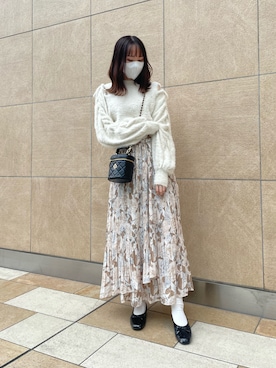 「バニティバッグ」｜saeさん（レディース・159cm）の秋コーディネート