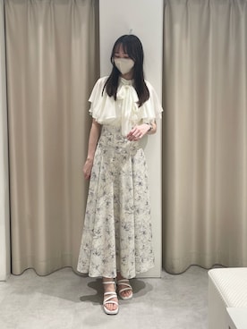 「アイテム（サンダル）」を使った、saeさん（レディース・159cm）の夏コーディネート