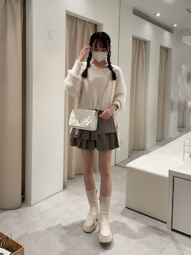 saeさん（レディース・159cm）の秋コーディネート