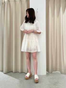 saeさん（レディース・159cm）の夏コーディネート