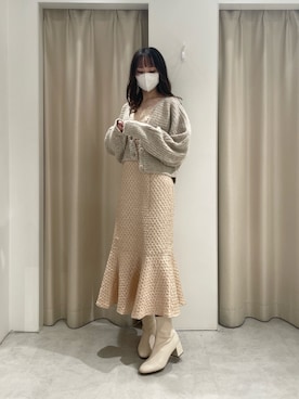 「マーメイドライン」｜saeさん（レディース・159cm）の秋コーディネート