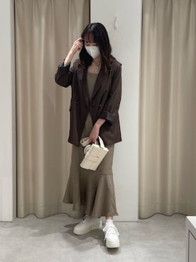 saeさん（レディース・159cm）の秋コーディネート