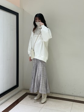 「ストレッチブーツ」｜saeさん（レディース・159cm）の秋コーディネート