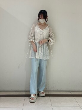 saeさん（レディース・159cm）の夏コーディネート