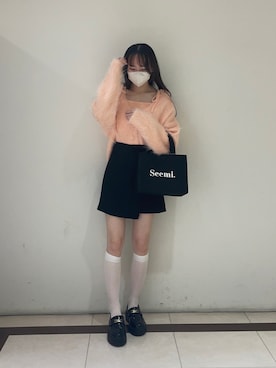 「フェザー」｜「アイテム（キャミソール）」を使った、saeさん（レディース・159cm）の夏コーディネート