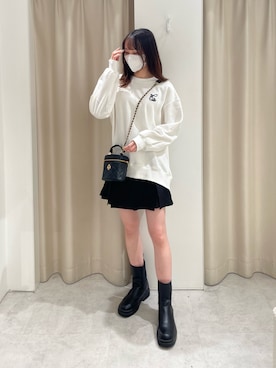 「スカパン」｜saeさん（レディース・159cm）の秋コーディネート