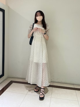 「オケージョンスタイル」｜saeさん（レディース・159cm）の春コーディネート