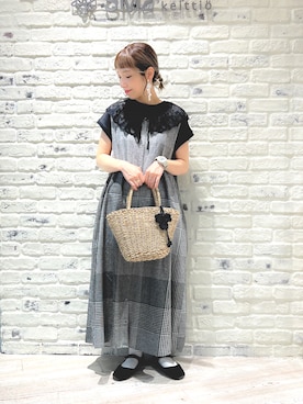 こうのりなさん（レディース・154cm）の夏コーディネート