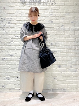 こうのりなさん（レディース・154cm）の春コーディネート