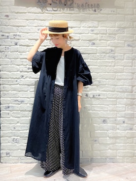 こうのりなさん（レディース・154cm）の夏コーディネート