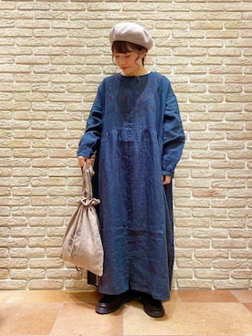 「35周年」｜む ら ま つさん（レディース・148cm）の秋コーディネート