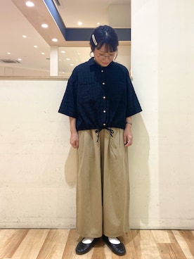 「サマンサモスモス」｜「アイテム（その他）」を使った、む ら ま つさん（レディース・148cm）の夏コーディネート