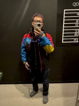 「ARC'TERYX（アークテリクス）のアイテム（ジャケット/アウター）」を使った、nabapeさん（メンズ・166cm）の冬コーディネート