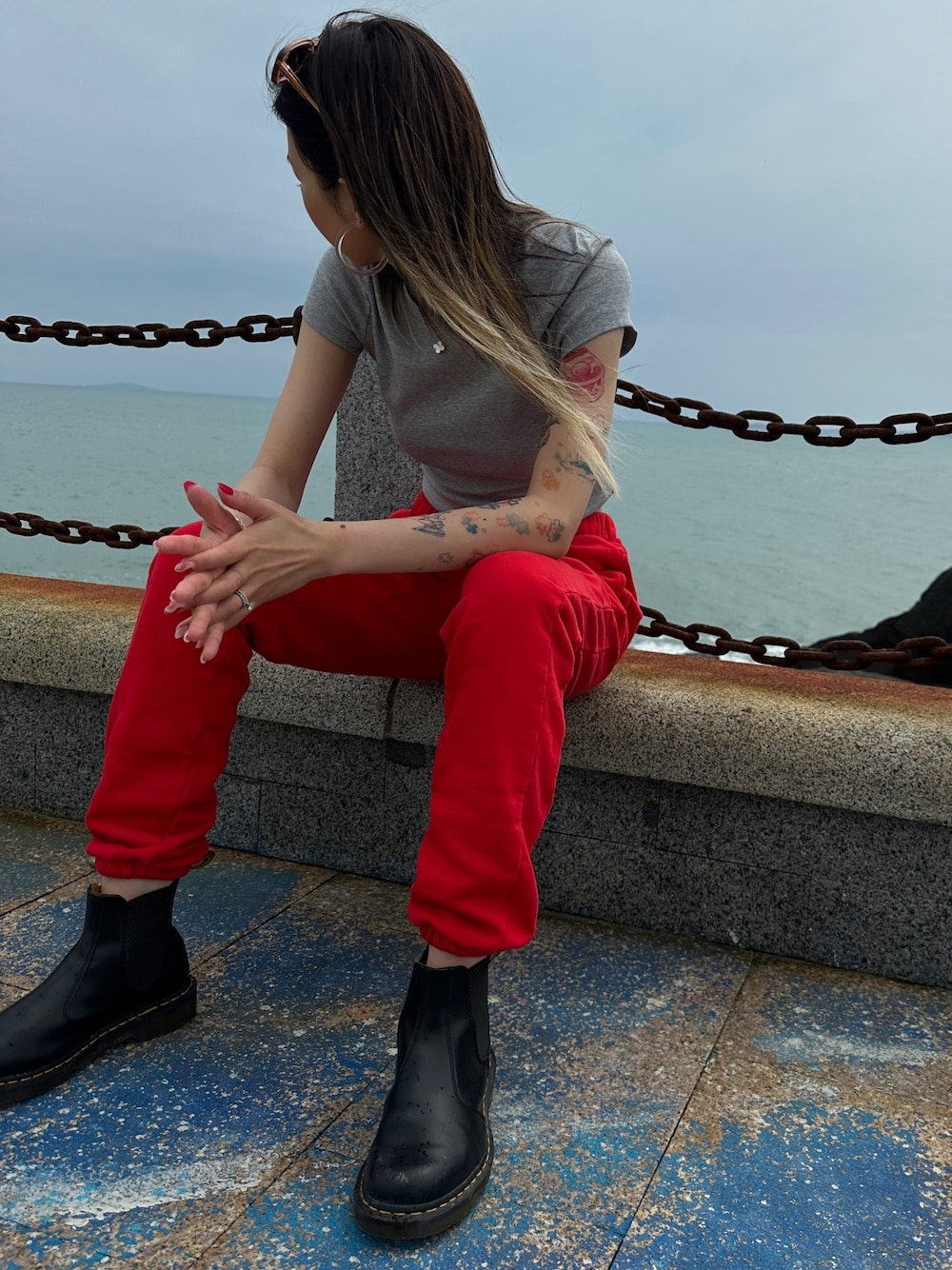 パンツ Drew House Sweat Long Cargo Pants Drew House/LOGO Sweat Pants GRAY | BINGOSTAR ・