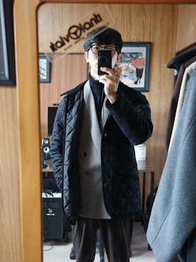 よしのりさん（メンズ・172cm）の冬コーディネート