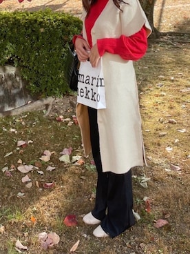 「SEVENDAYS=SUNDAY（セブンデイズサンデイ）のアイテム」を使った、mopochiさん（レディース・155cm）の冬コーディネート