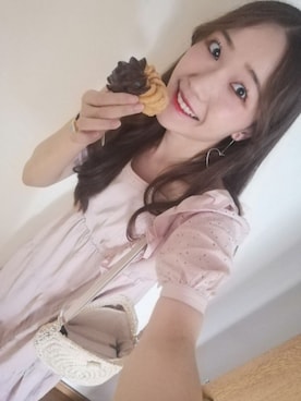 「アプレジュール」｜「アイテム（アクセサリー）」を使った、ayamoreさん（レディース・161cm）の秋コーディネート