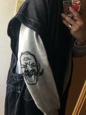 「アイテム（スウェット）」を使った、ウツギさん（レディース・150cm）の秋コーディネート
