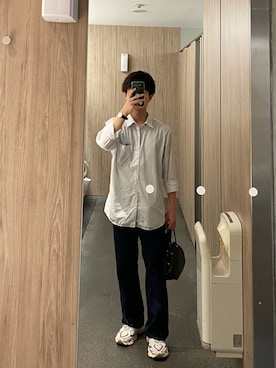「epnok（エプノック）のアイテム（バッグ）」を使った、Ryotaさん（メンズ・168cm）の夏コーディネート