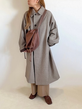 「Amiur（エミレ）のアイテム（シューズ）」を使った、c h i k i 𓅰さん（レディース・150cm）の秋コーディネート