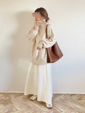 c h i k i 𓅰さん（レディース・150cm）の冬コーディネート