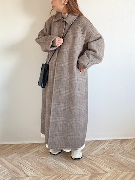 「TODAYFUL（トゥデイフル）のアイテム（その他アウター）」を使った、c h i k i 𓅰さん（レディース・150cm）の冬コーディネート