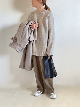 c h i k i 𓅰さん（レディース・150cm）の冬コーディネート