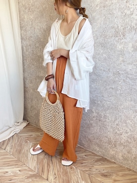 c h i k i 𓅰さん（レディース・150cm）の夏コーディネート