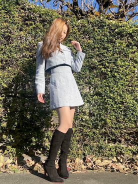 「Beststore（ベストストア）のアイテム」を使った、サリイさん（レディース・161cm）の秋コーディネート