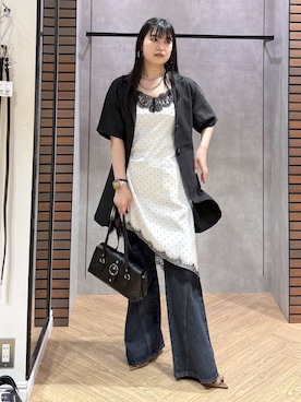 myuさん(レディース・160cm)の夏コーディネート