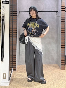 myuさん(レディース・160cm)の夏コーディネート