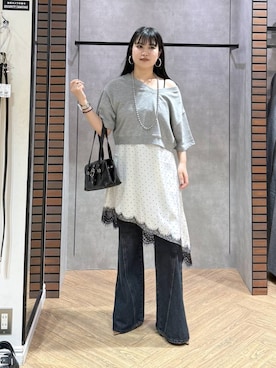 myuさん（レディース・160cm）の夏コーディネート
